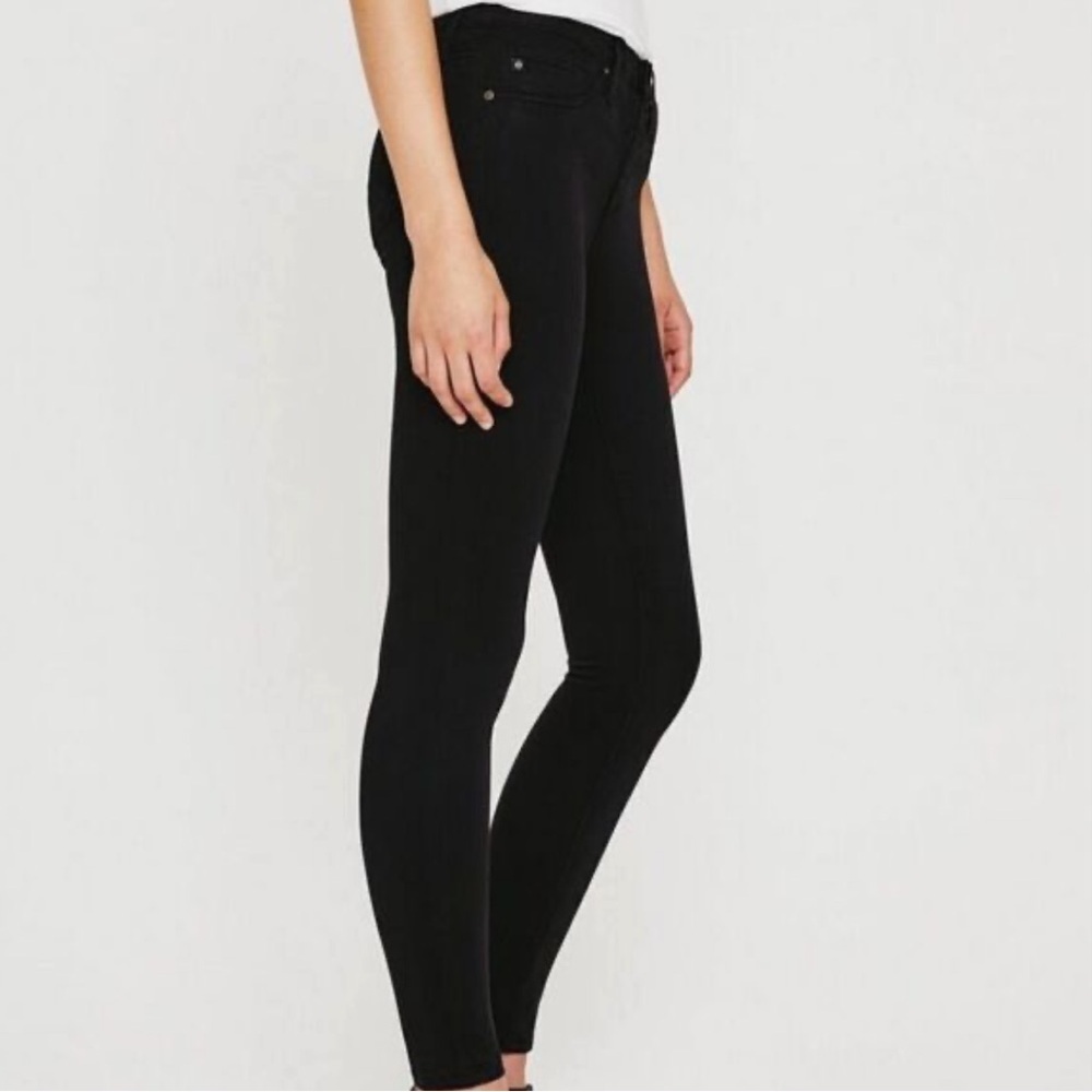 AG X Anthropologie The High Rise Abbey Skinny Ankle Jeans - Picture 2 of 8